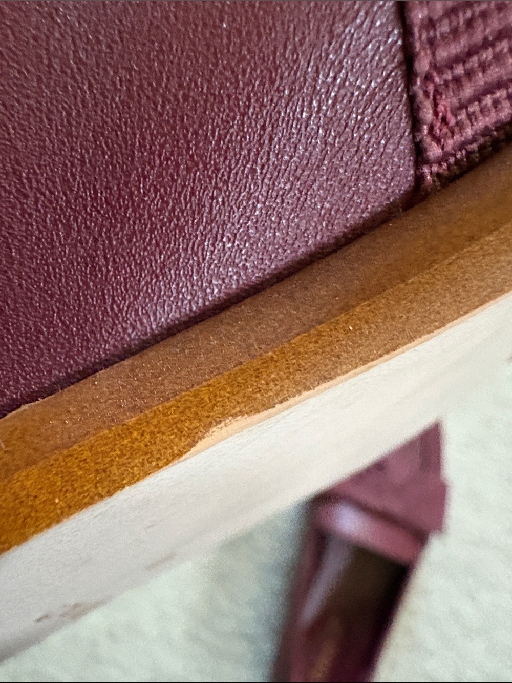 Quince Women's Burgundy Bow Loafers - Picture 11 of 13